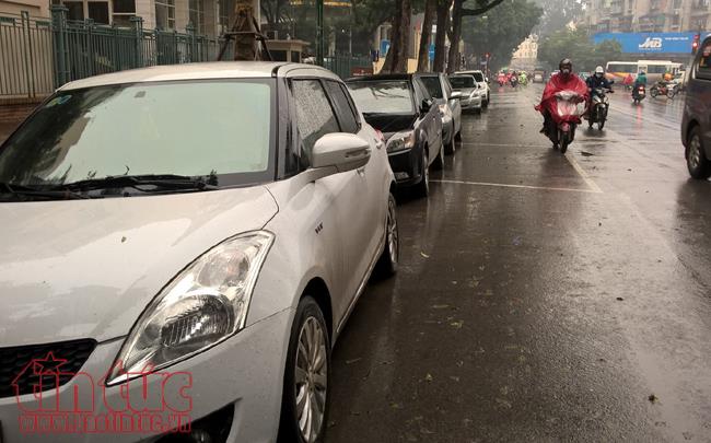 Phố Trần Hưng Đạo, Lý Thường Kiệt chuyển đỗ xe từ ngang thành dọc ảnh 5